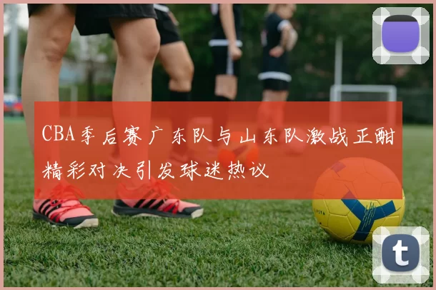 CBA季后赛广东队与山东队激战正酣精彩对决引发球迷热议